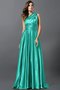 Robe demoiselle d'honneur longue plissage de princesse en satin soyeux ligne a - photo 27