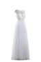 Robe de mariée sage serieuse exclusif derniere tendance longueur au ras du sol - photo 4