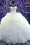 Robe de mariée coupé avec sans manches avec perle cordon naturel - photo 1