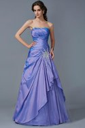 Robe de quinceanera longue avec perle textile taffetas de bustier fermeutre eclair