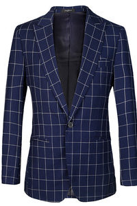 Veste blazer la taille européenne hommes slim fit hommes