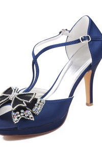 Chaussures pour femme automne hiver talons hauts plates-formes romantique dramatique élégant