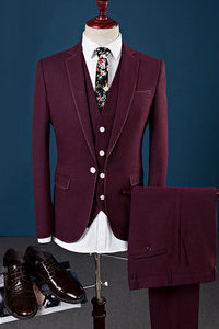 Slim fit costumes costume homme blazer marié robe de mariée ensemble