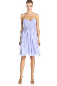 Robe demoiselle d'honneur plissage fermeutre eclair avec manche courte ligne a v encolure