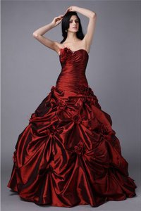 Robe de quinceanera longue de mode de bal textile taffetas jusqu'au sol de bustier