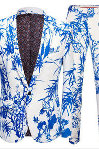 Costume décontracté costume 2 pièces tendance mode boutique