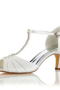 Chaussures pour femme romantique eté taille réelle du talon 2.56 pouce (6.5cm)