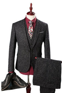 Costumes pour hommes affaires formelle blazer nouvelle marque hommes costume