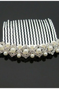 Accrocheur perles chic | moderne bijoux de mariée distinctif