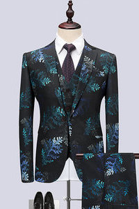 Boutonnage costume unique asiatique taille slim conceptions