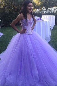 Robe de bal en tulle de traîne courte avec sans manches excellent de mode de bal