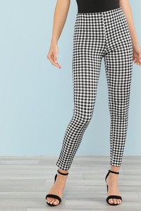 Legging mignonne à carreaux passionnant