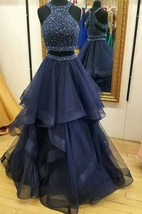 Robe de bal en organza de princesse de dos nu 2 pice avec perle