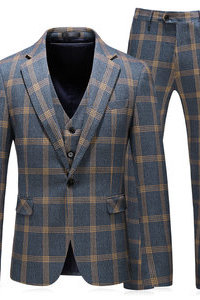 3 pièce top qualité costume ensemble chanteur tuxedos costumes