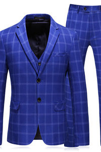Hommes costumes pour mariage ensemble asiatique mâle veste + gilet + pantalon