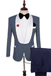 Slim fit hommes asiatique taille jacquard de mariage imprimé costumes