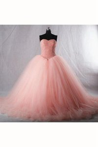 Robe de quinceanera plissage textile en tulle avec zip bandouliere spaghetti avec gradins