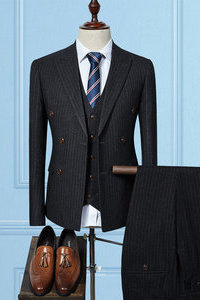 3 pièces pour mariage hommes costume tuxedos blazer