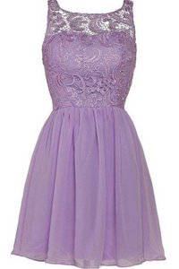 Robe douce seize luxueux romantique col ras du cou avec chiffon avec perle