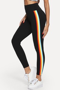 Legging merveilleux rayé charmant