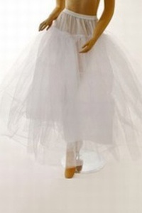 Joli elégant | modeste accrocheur mi-longues une ligne | princesse crinolines
