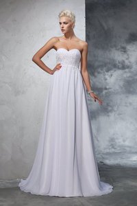 Robe de mariée fermeutre eclair avec perle avec sans manches de princesse avec chiffon