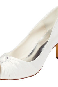 Chaussures de mariage éternel printemps eté taille réelle du talon 2.56 pouce (6.5cm)