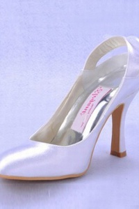 Morden haute avec pu pointu fine avec chaussures de mariée