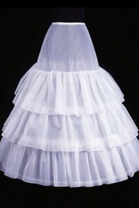 Honorable confortable cheville volants une ligne | crinolines princesse