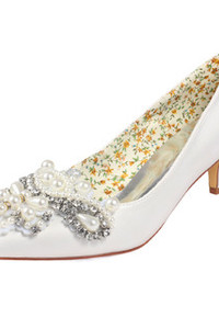 Chaussures de mariage taille réelle du talon 1.97 pouce (5cm) eté éternel