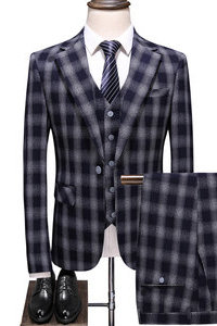 Blazer smoking de mariage costumes personnalisé