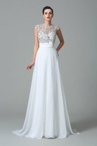 Robe de bal longue avec perle avec sans manches fermeutre eclair de princesse