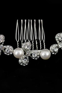 Perles chic | moderne accrocheur bijoux de mariée noble