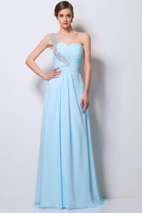 Robe de soirée longue manche nulle avec chiffon avec perle de princesse