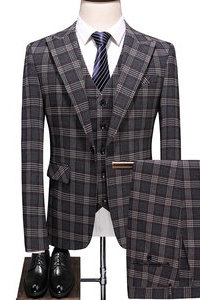 Blazers gilet pantalon haute qualité costumes décontractés 3 pièces