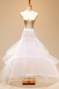 Merveilleux simple magnifique parole longueur princesse crinolines