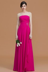 Robe demoiselle d'honneur naturel de princesse avec zip de bustier de lotus