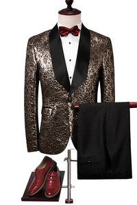 Masculino hommes terno blazer scène costumes personnalisé