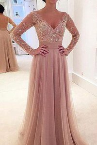 Robe de bal vintage charmeuse plissé textile en tulle de col en v