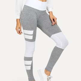 Legging délicat bicolore charmant