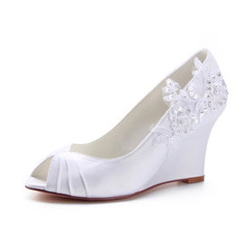 Chaussures pour femme tendance compensées éternel eté romantique