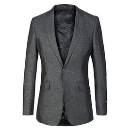 Blazer slim fit costumes noir haute qualité hommes d'affaires