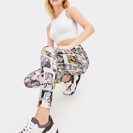 Leggings multicolore pétillant casual