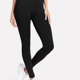 Legging moulant pétillant à taille élastique