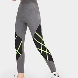 Legging croisées fabuleux avec rayures