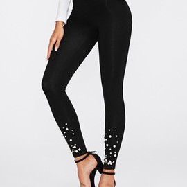 Legging haute qualité avec perles honorable