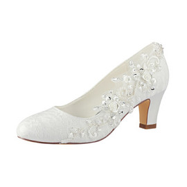 Chaussures de mariage taille réelle du talon 2.56 pouce (6.5cm) tendance eté