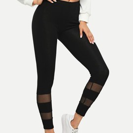 Legging moulant absorbant en tulle