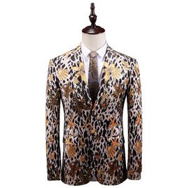 Blazers pour homme imprimé hommes nouvelle mode