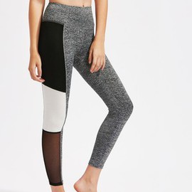 Leggings color-block incroyable tricoté